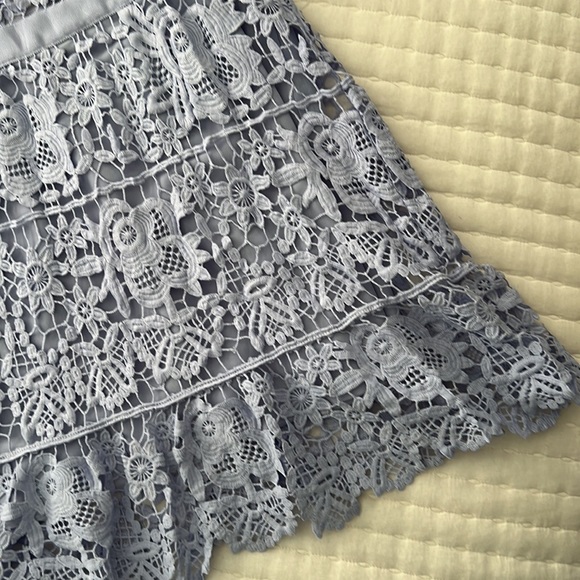 Aqua Lace Dress - Picture 5 of 9